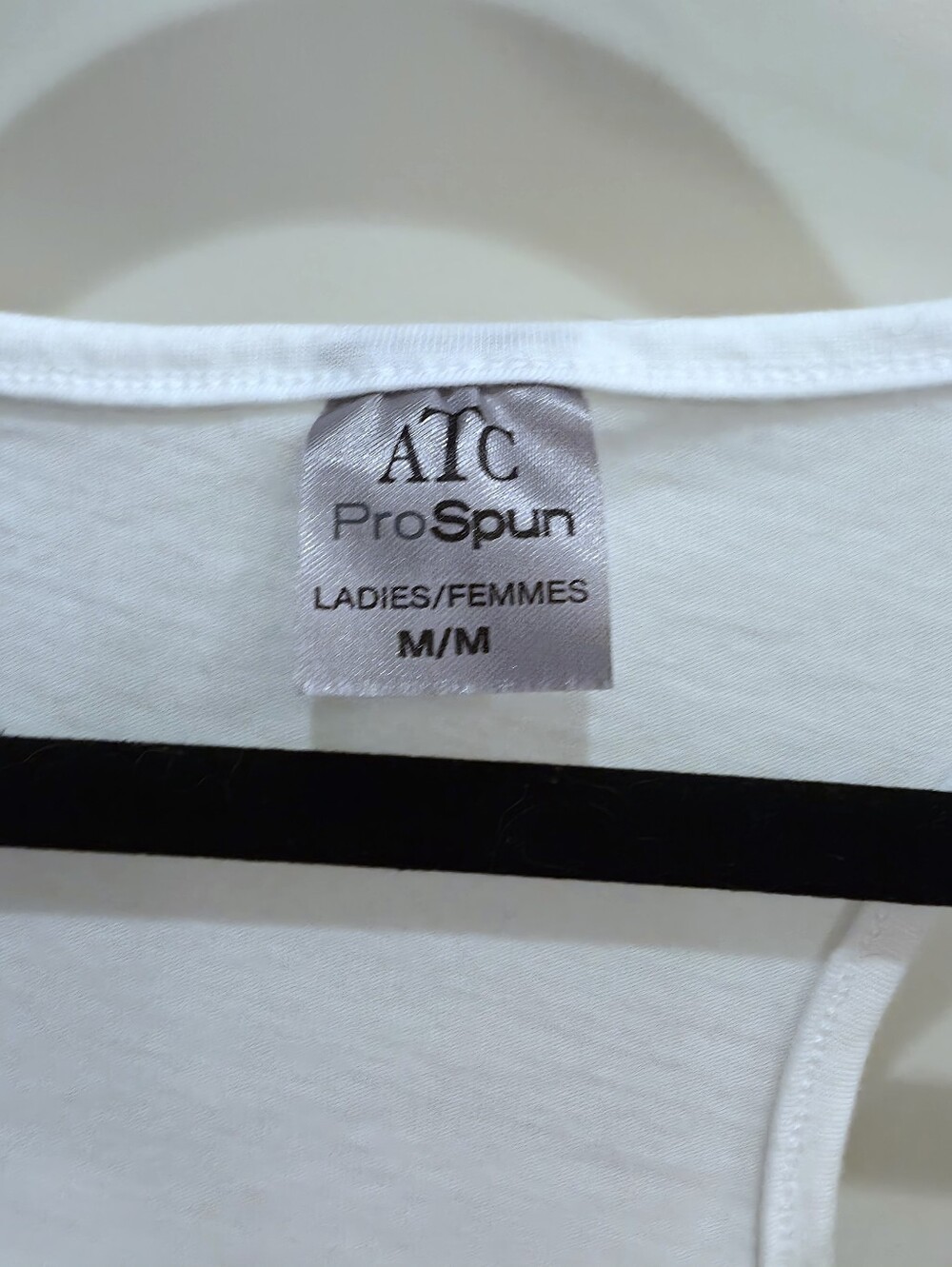 NWOT White Racerback Tank Top - Picture 4 of 5